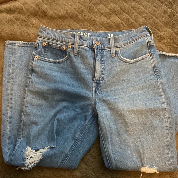 J Crew Demi Boot Crop Jeans - Picture 2 of 7